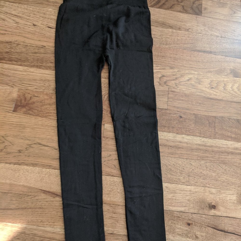 Yelete seamless black leggings